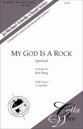 My God Is a Rock SATB choral sheet music cover